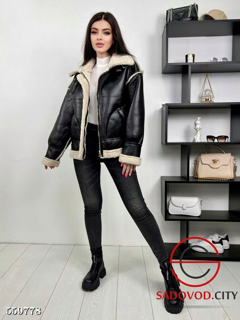 Дубленка женская (без выбора цвета), код 6841771