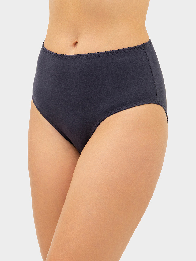 Трусы женские макси в сером цвете