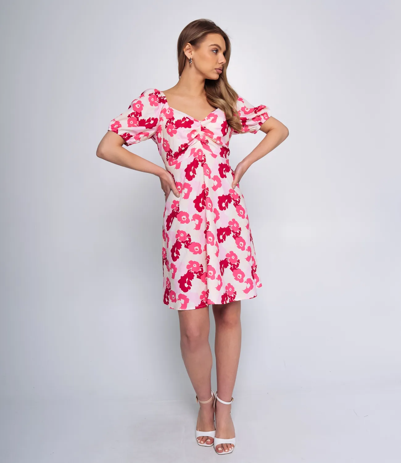 СТ. ЦЕНА 910 руб//Платье #КТ6605, розовый