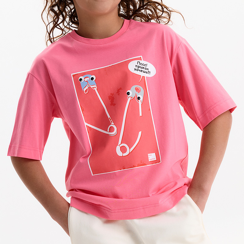 ст. цена501,2руб.! GFT3388U футболка для девочек (1 шт в кор.)