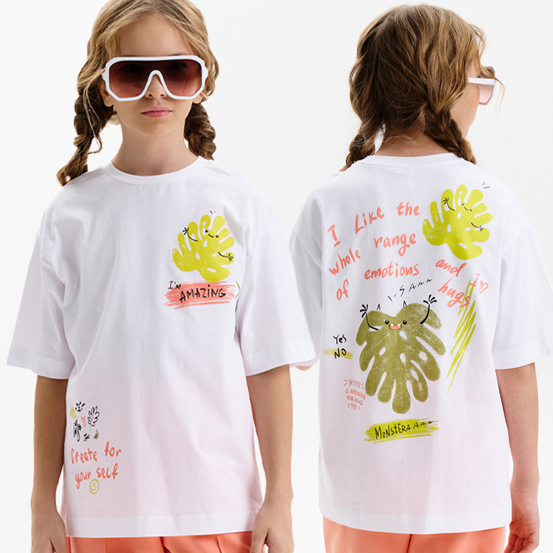 ст. цена726,6руб.! GFT3390/1 футболка для девочек (1 шт в кор.)