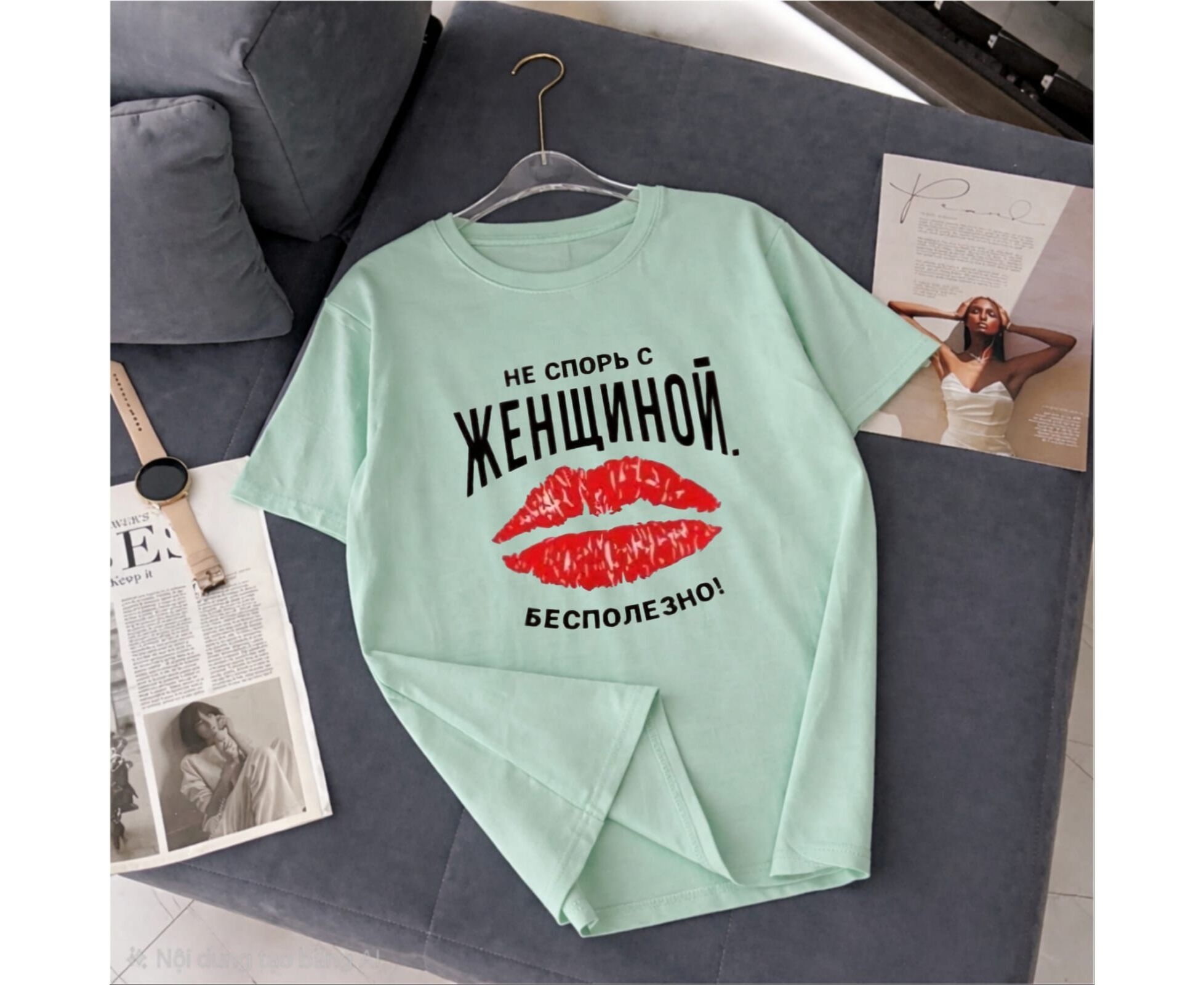 Футболка женская, код 7384511