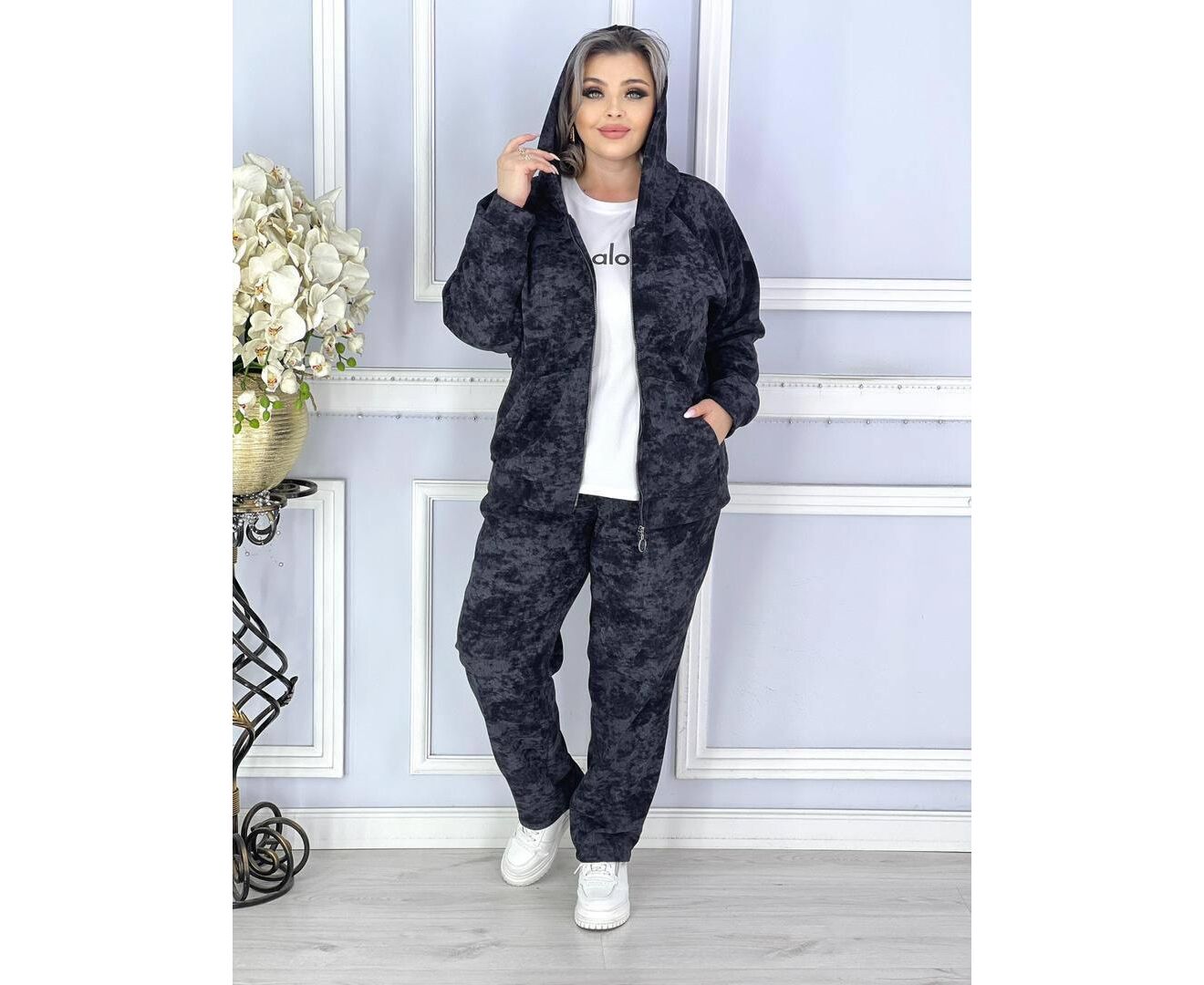 Костюм спортивный женский, код 2592590