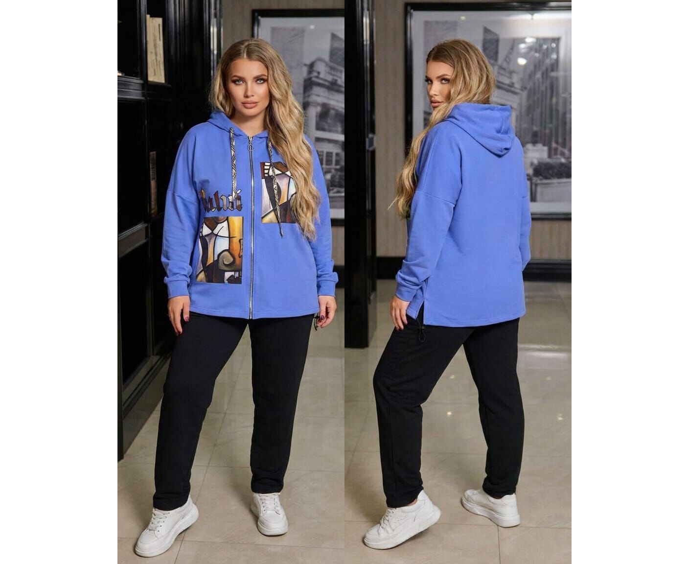 Костюм спортивный женский, код 2592522