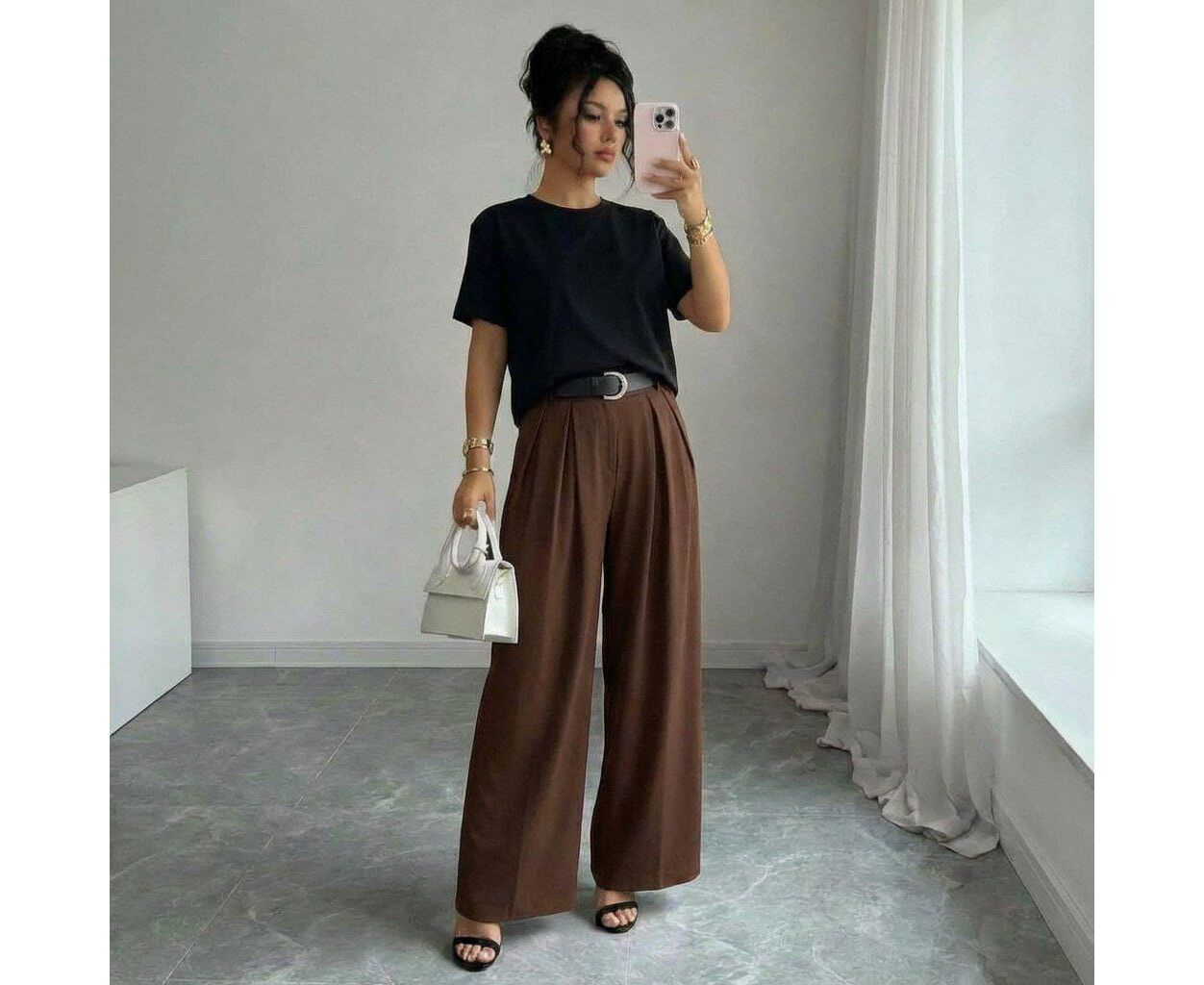 Брюки женские, код 2591280