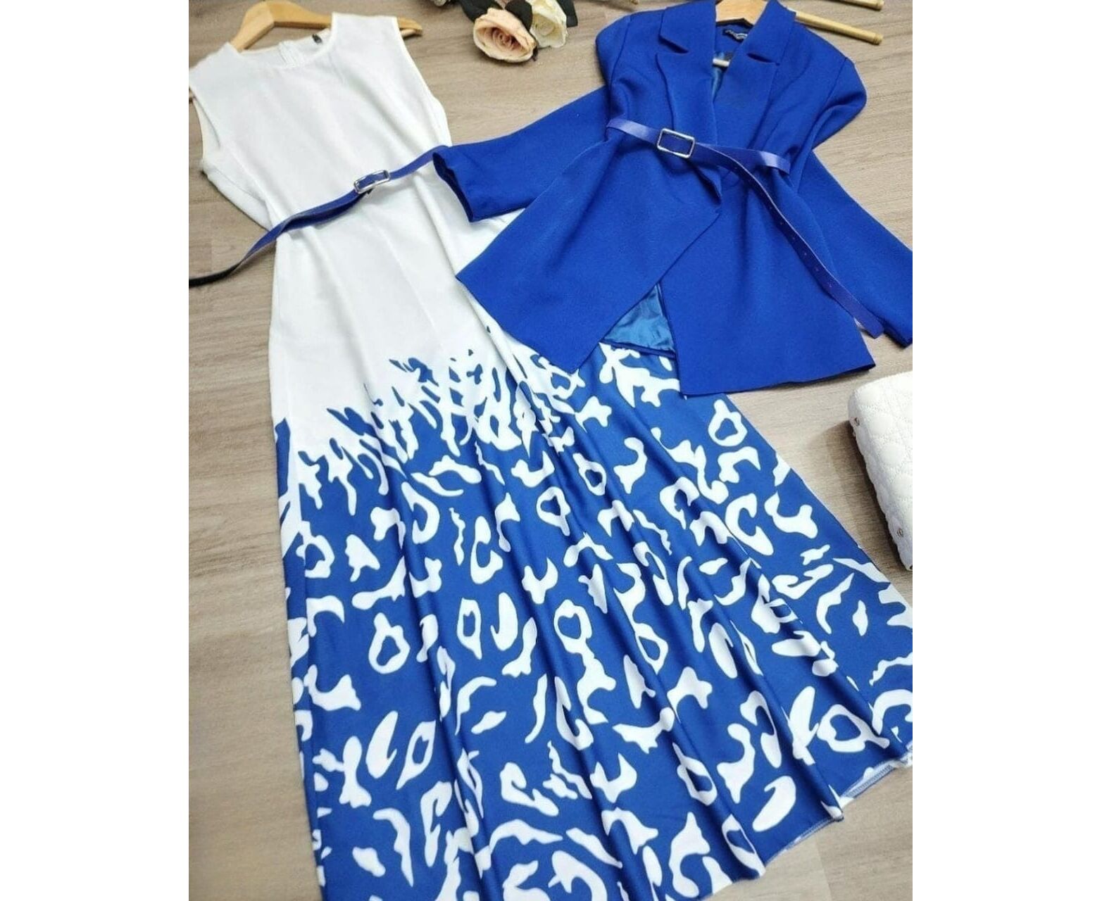 Платье+пиджак женское, код 6841762