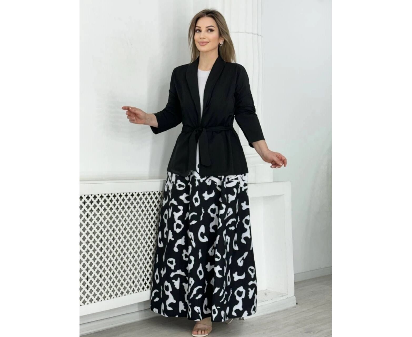 Платье+пиджак женское, код 6841735