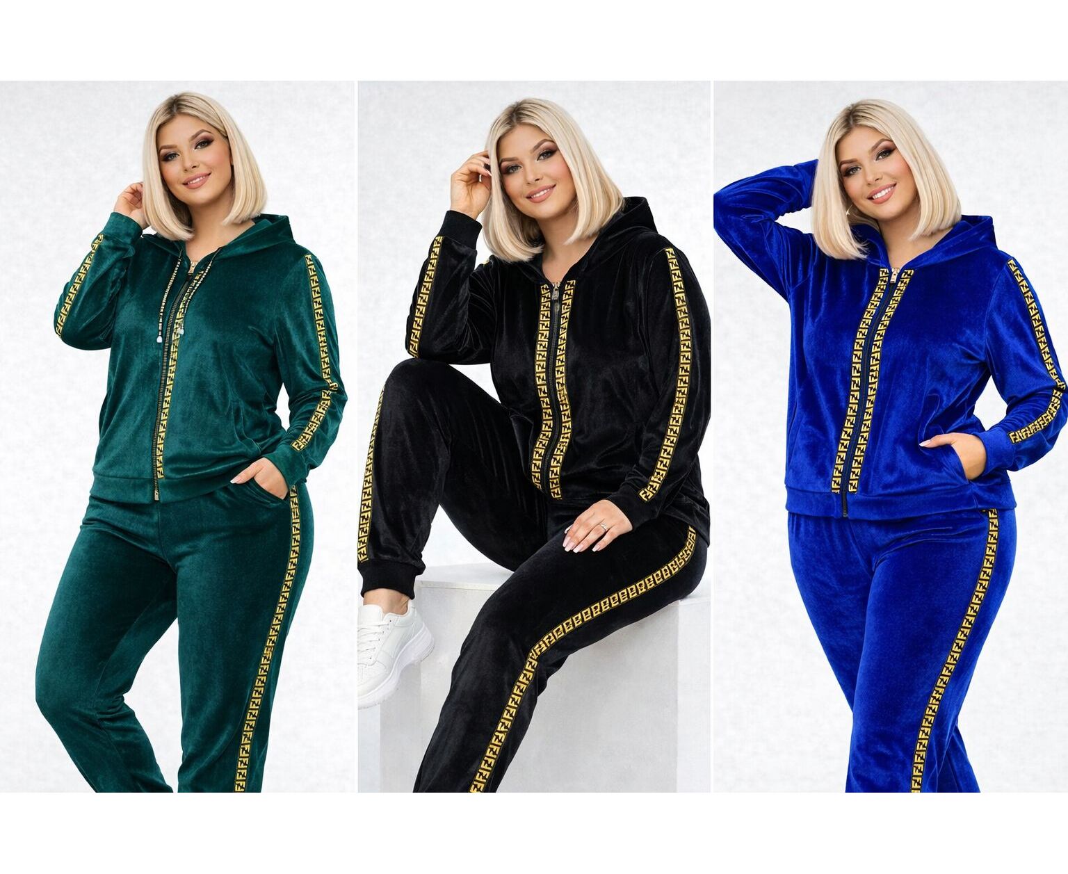 Костюм спортивный женский, код 6841825