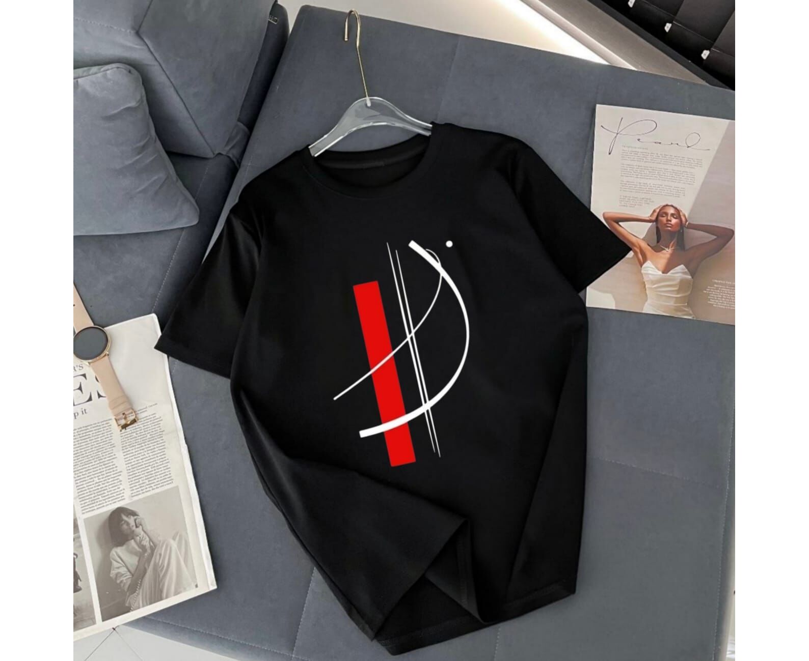 Футболка женская, код 7384503