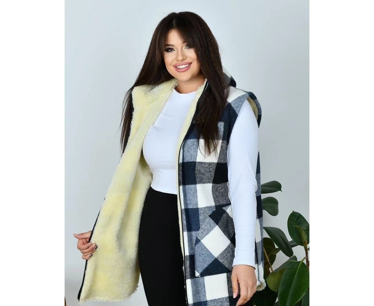 Безрукавка женская, код 7384416