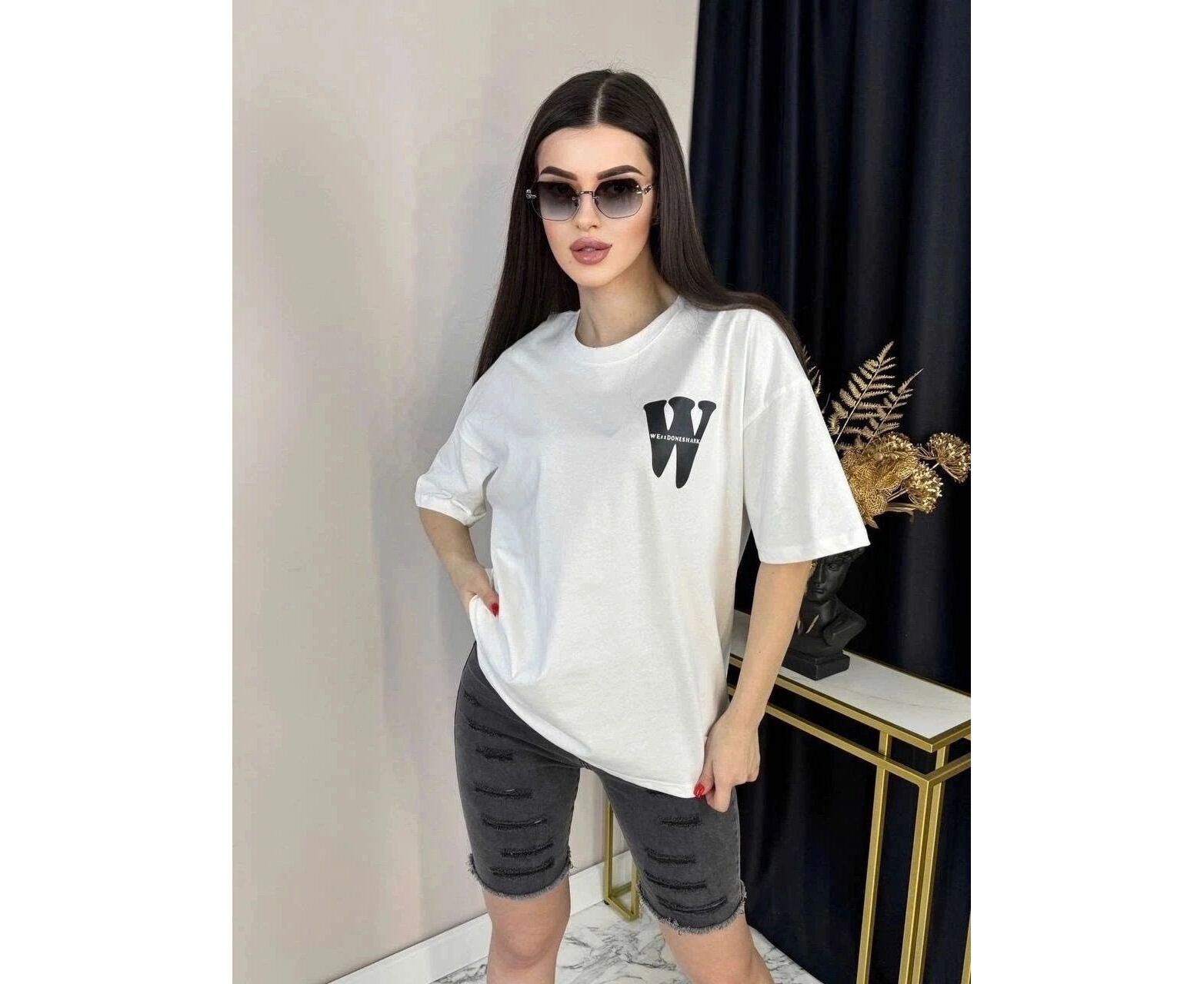 Футболка женская, код 7384172