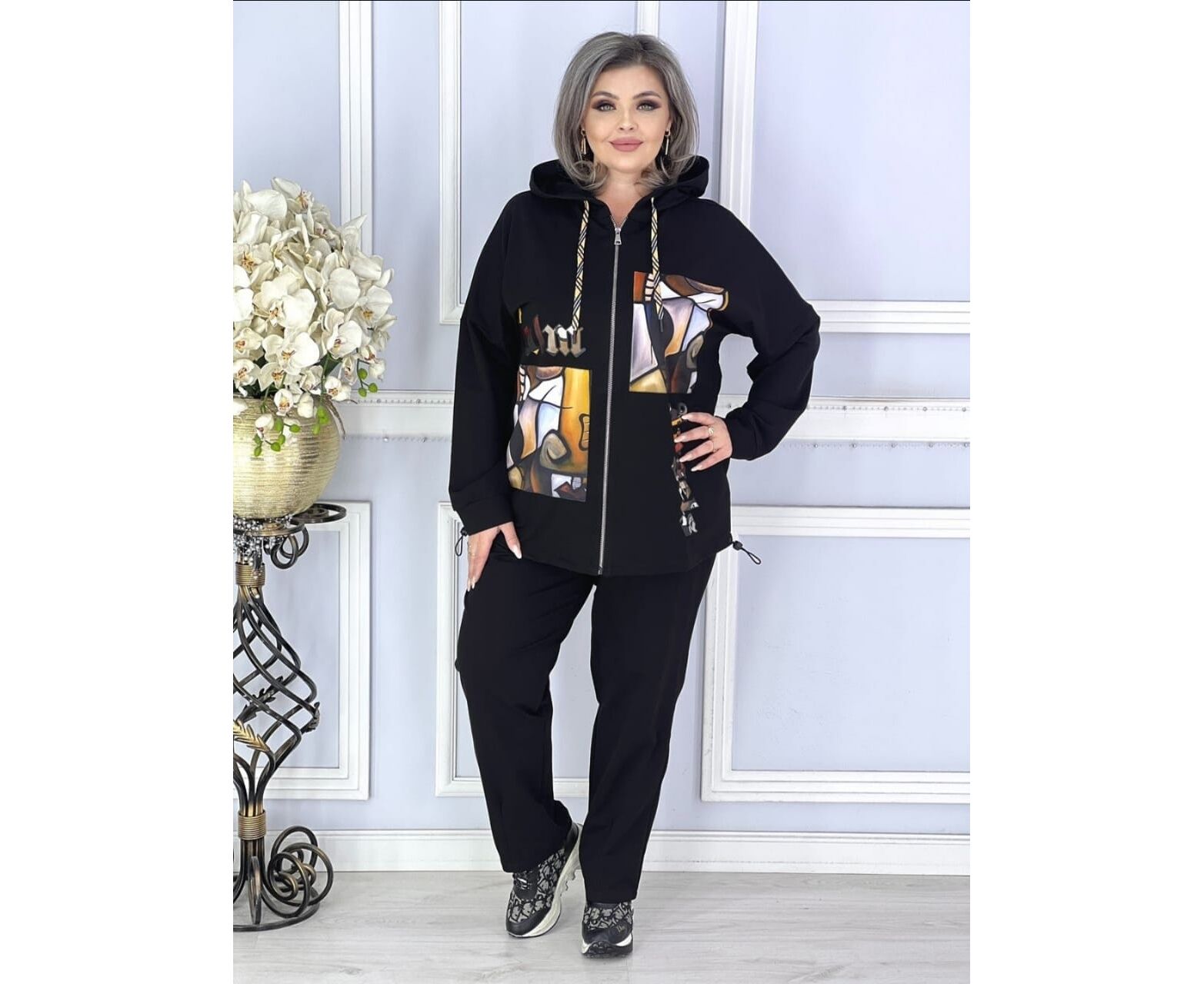 Костюм спортивный женский, код 2592592