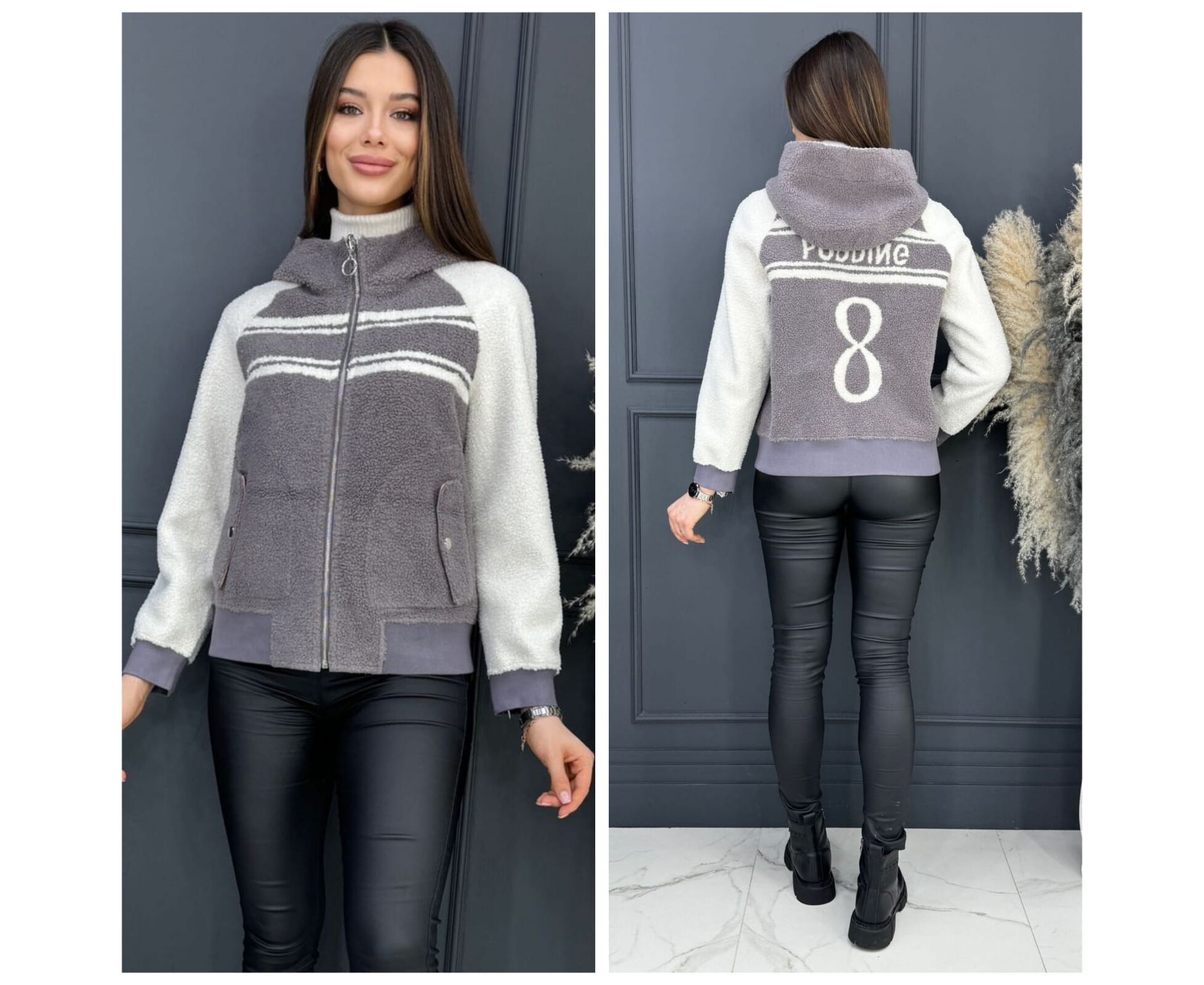 Дубленка женская, код 6841754