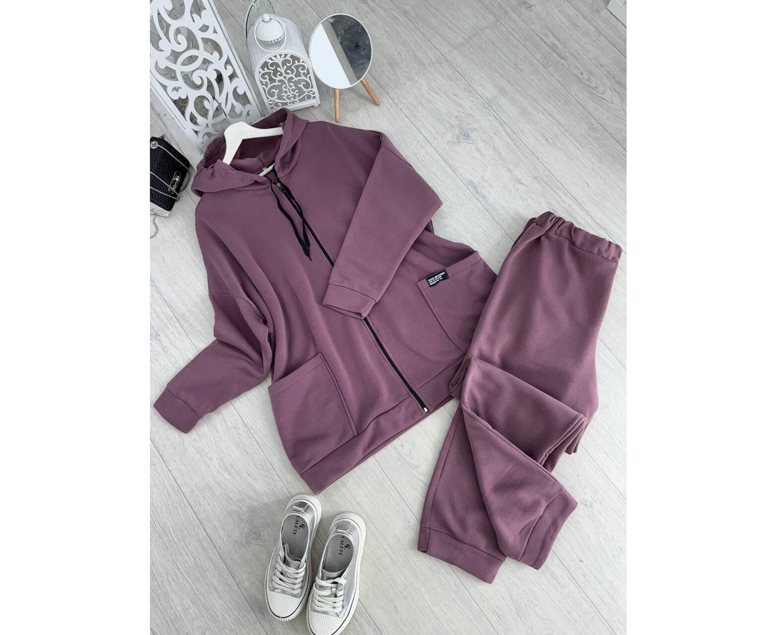 Костюм спортивный женский, код 7384437