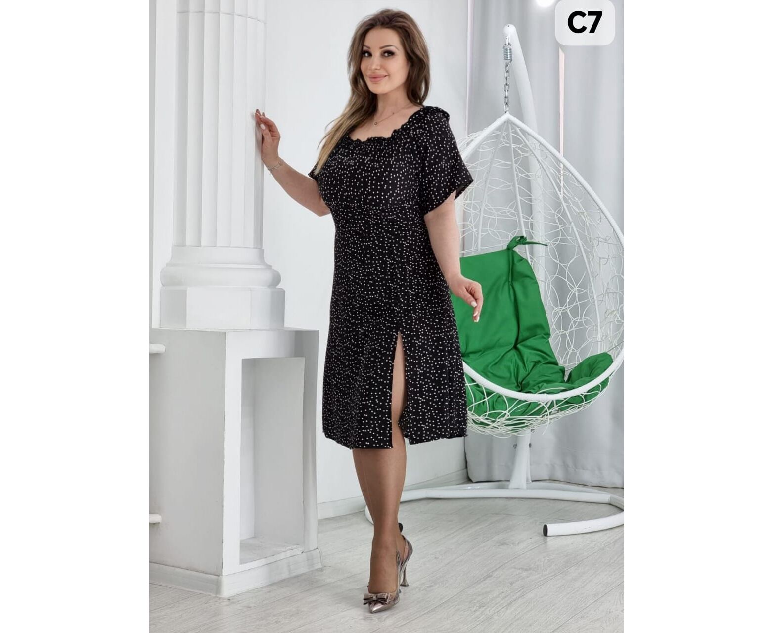 Платье женское, код 7384419