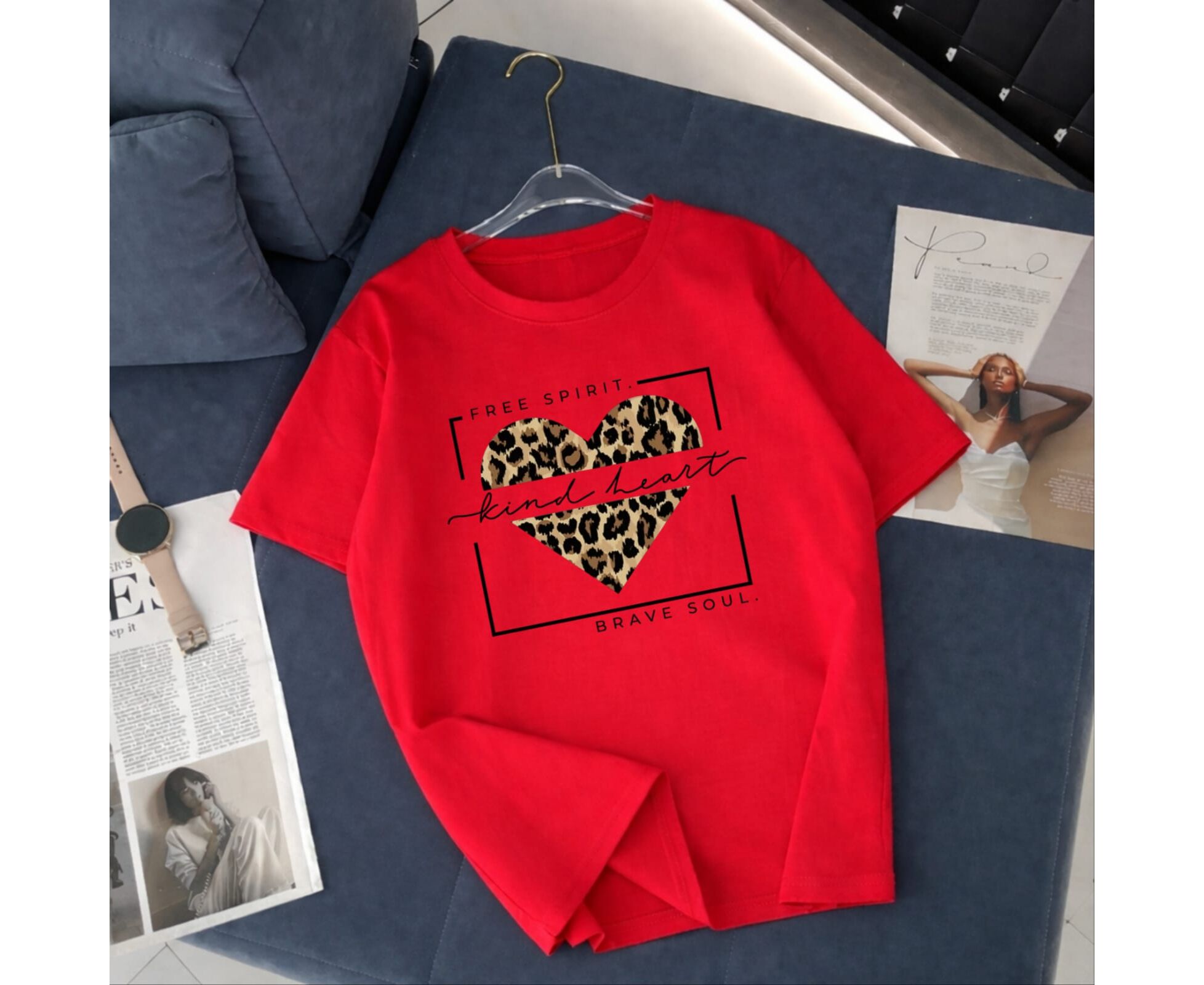 Футболка женская, код 7384504