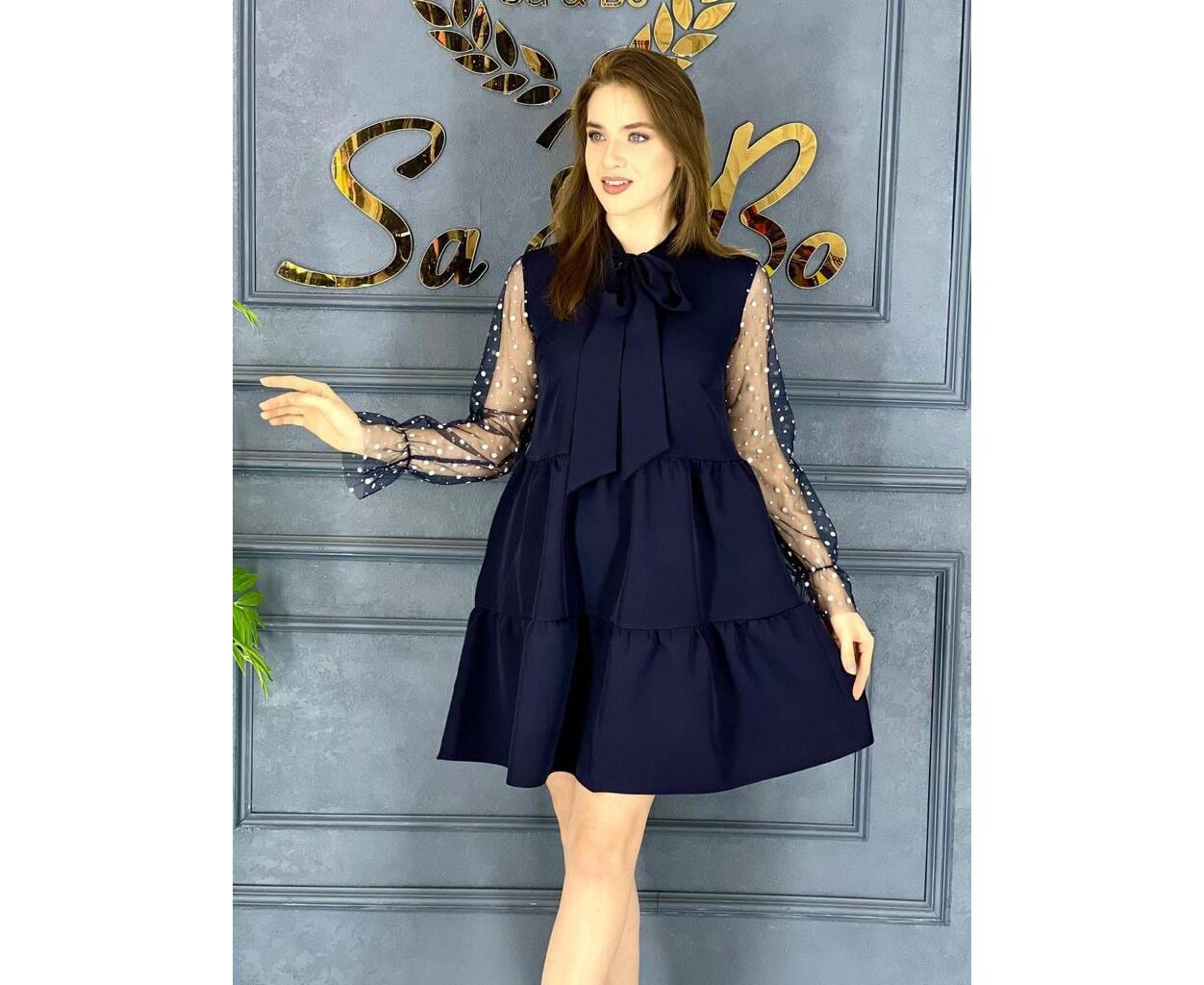 Платье женское (без выбора цвета), код 6841703