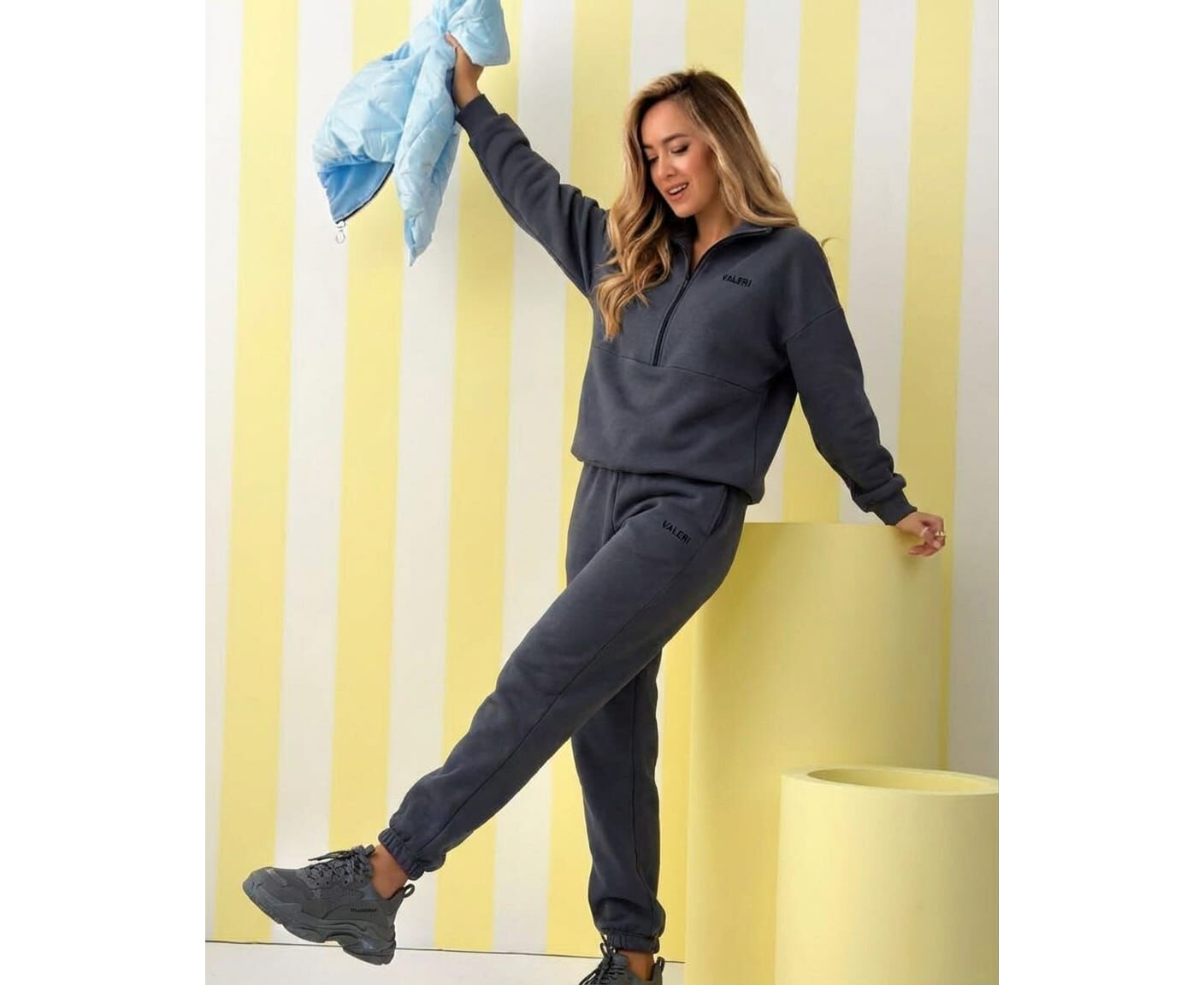 Костюм спортивный женский, код 2592530