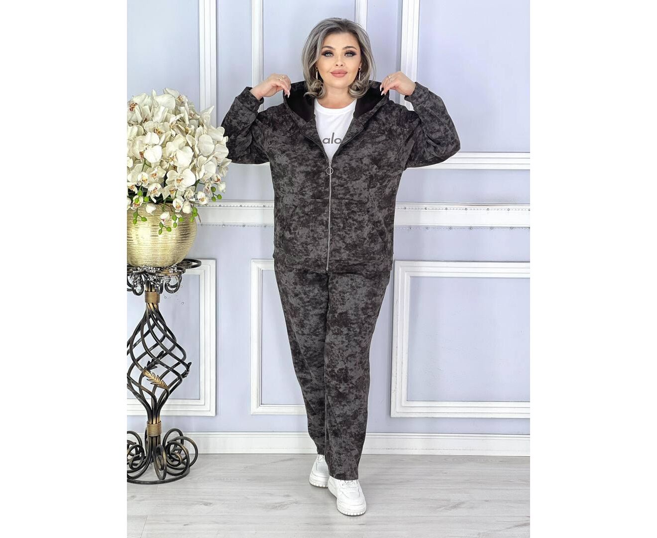 Костюм спортивный женский, код 2592587