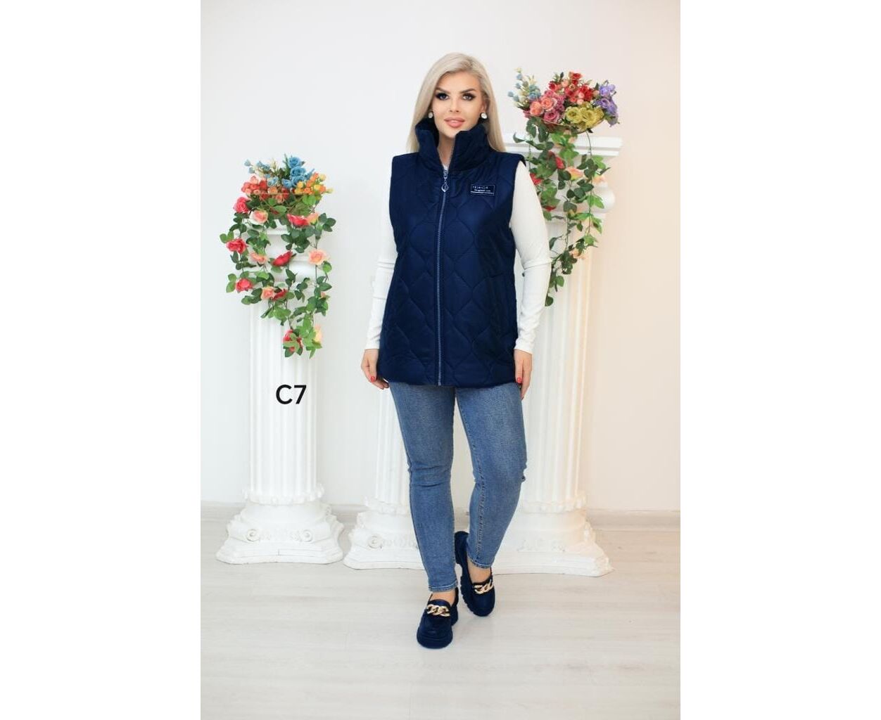 Безрукавка женская, код 7384389