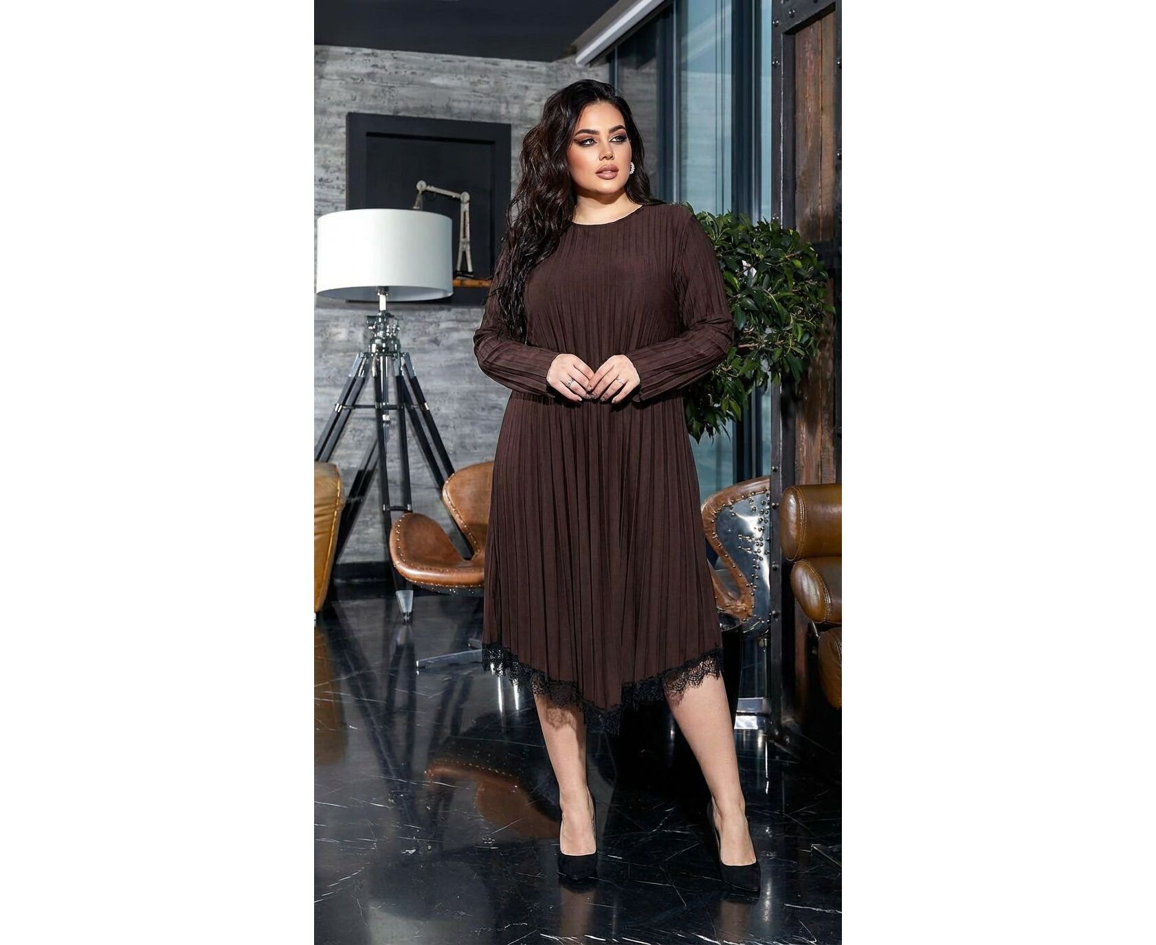 Платье женское (без выбора цвета), код 2592703