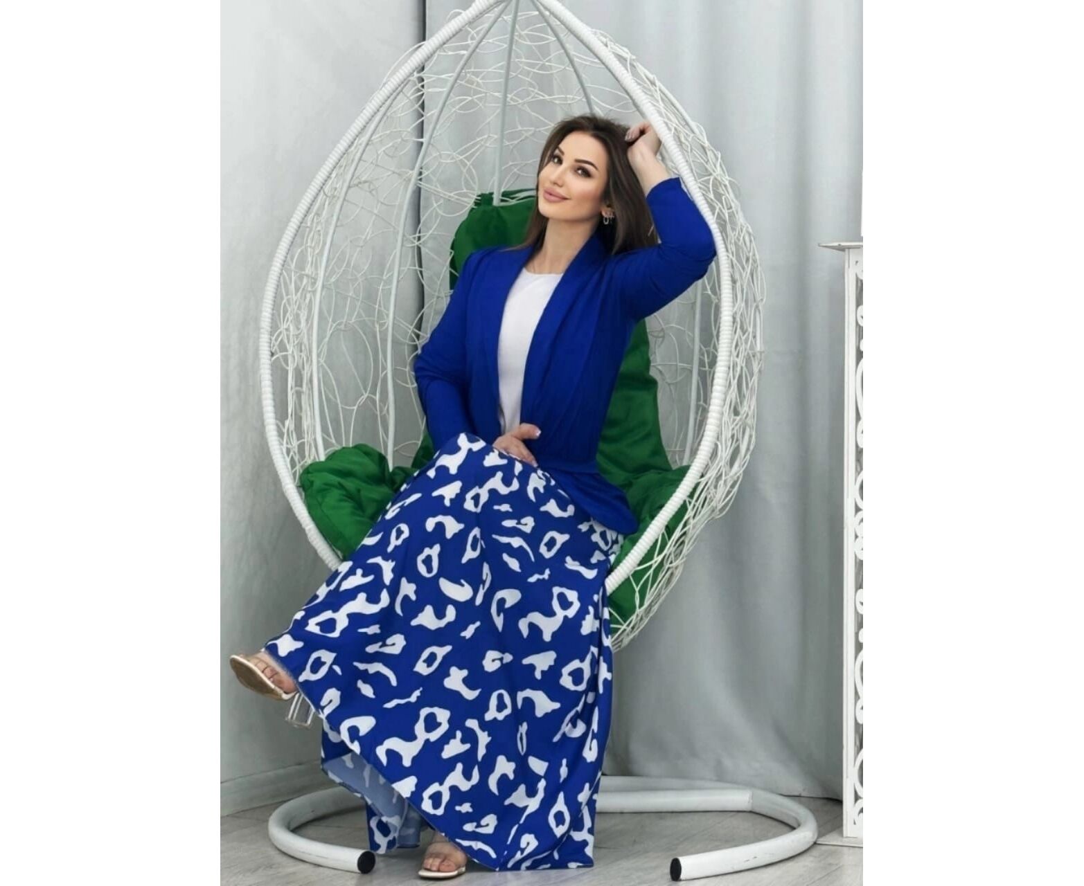 Платье+пиджак женское, код 6841736