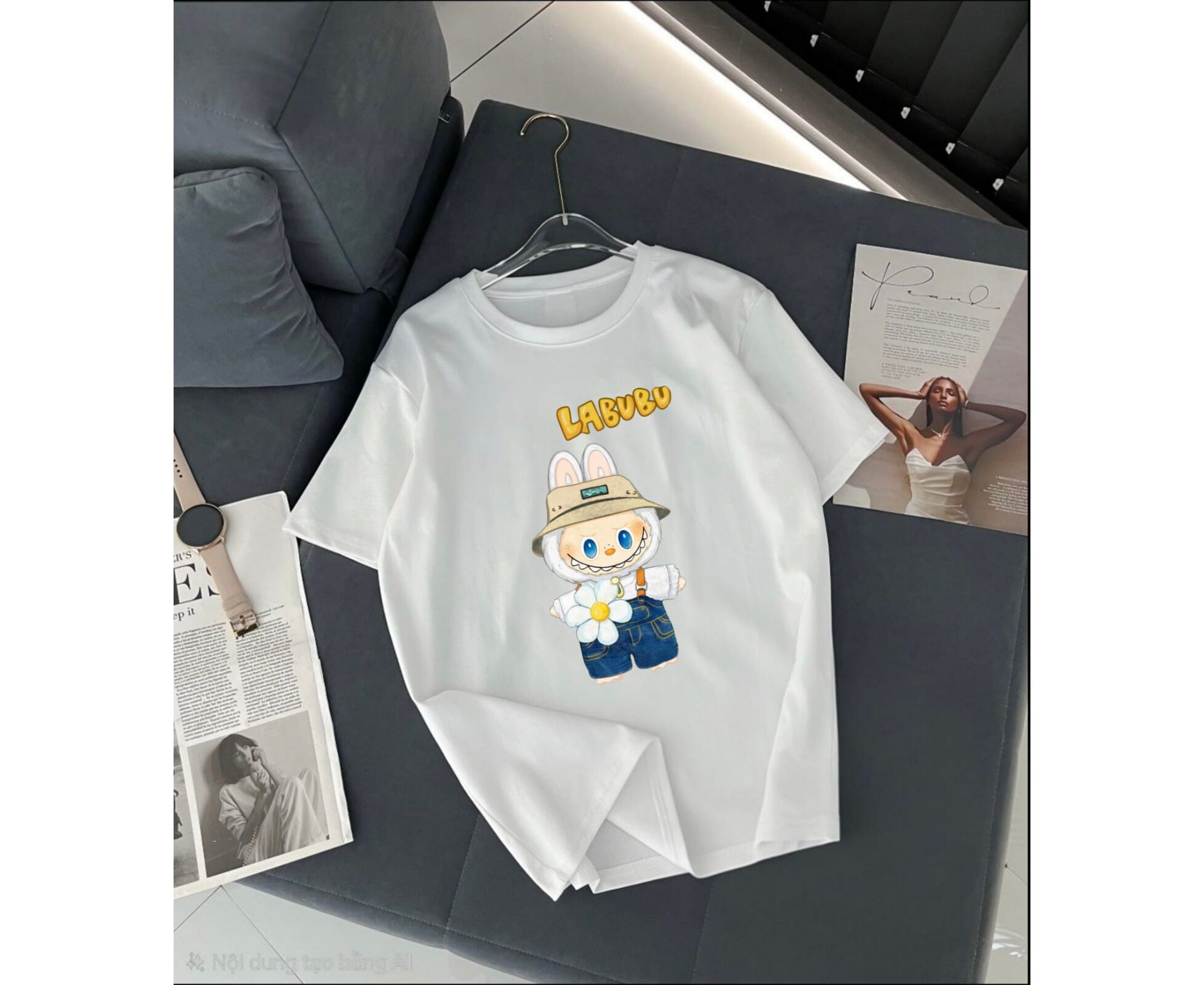 Футболка женская, код 7384557