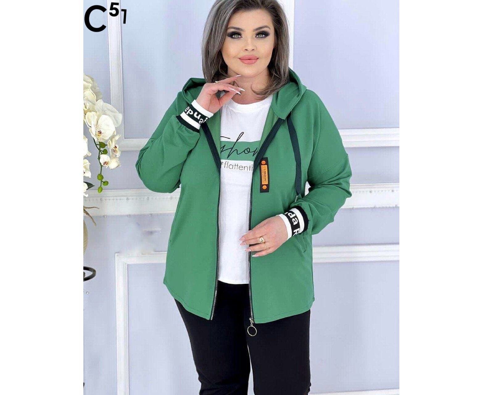 Костюм спортивный женский, код 7384386