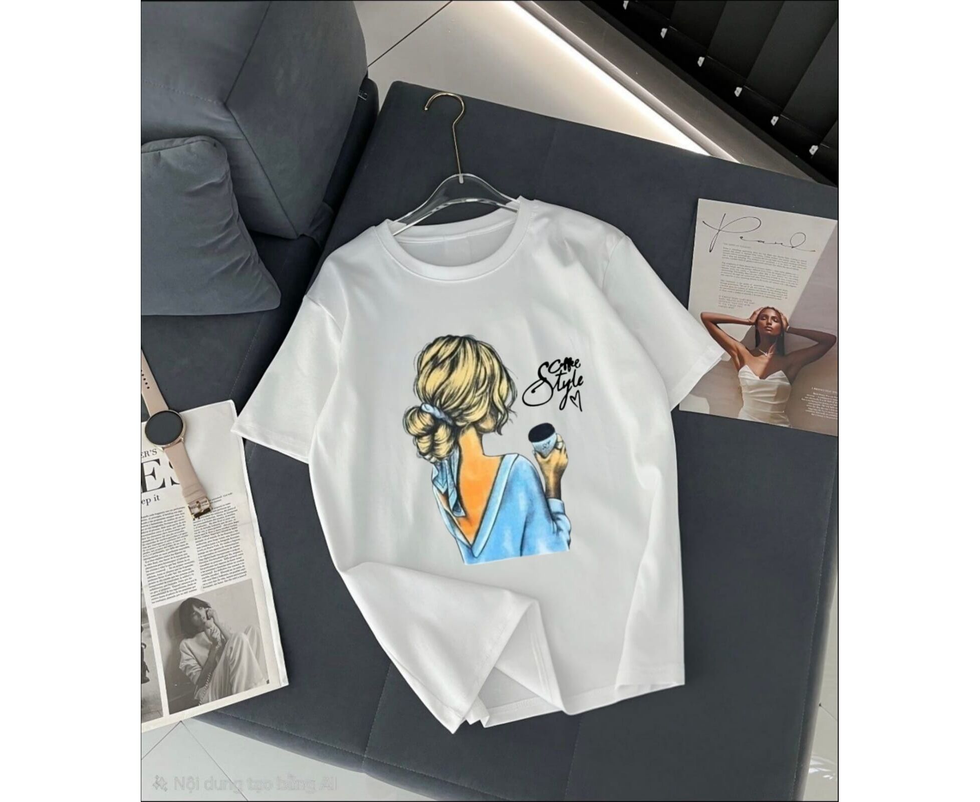 Футболка женская, код 7384531