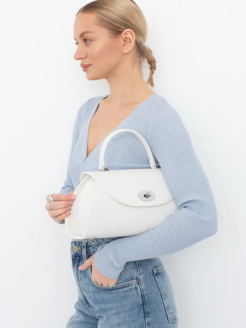 Сумка 1043-1LP white Polina&Eiterou