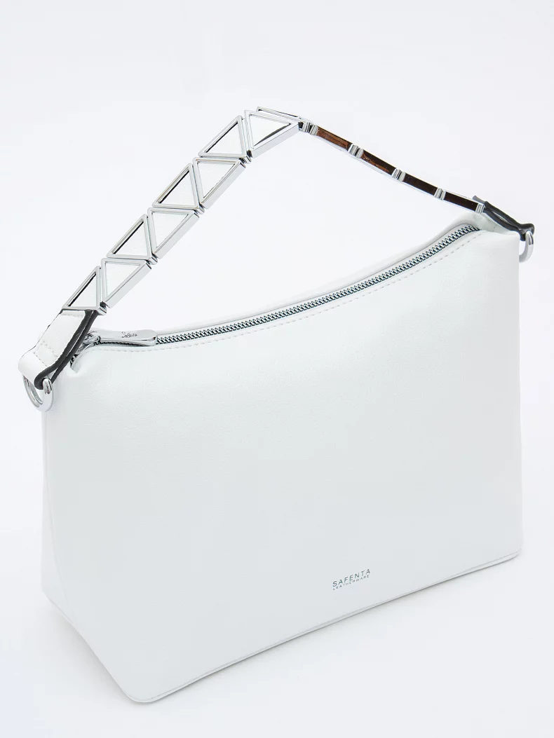 Сумка 58491 white Velina Fabbiana-Safenta