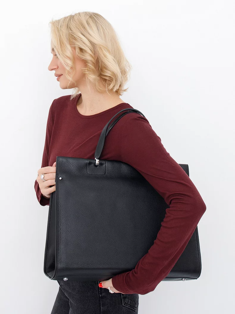 Сумка 2391Y black Polina&Eiterou