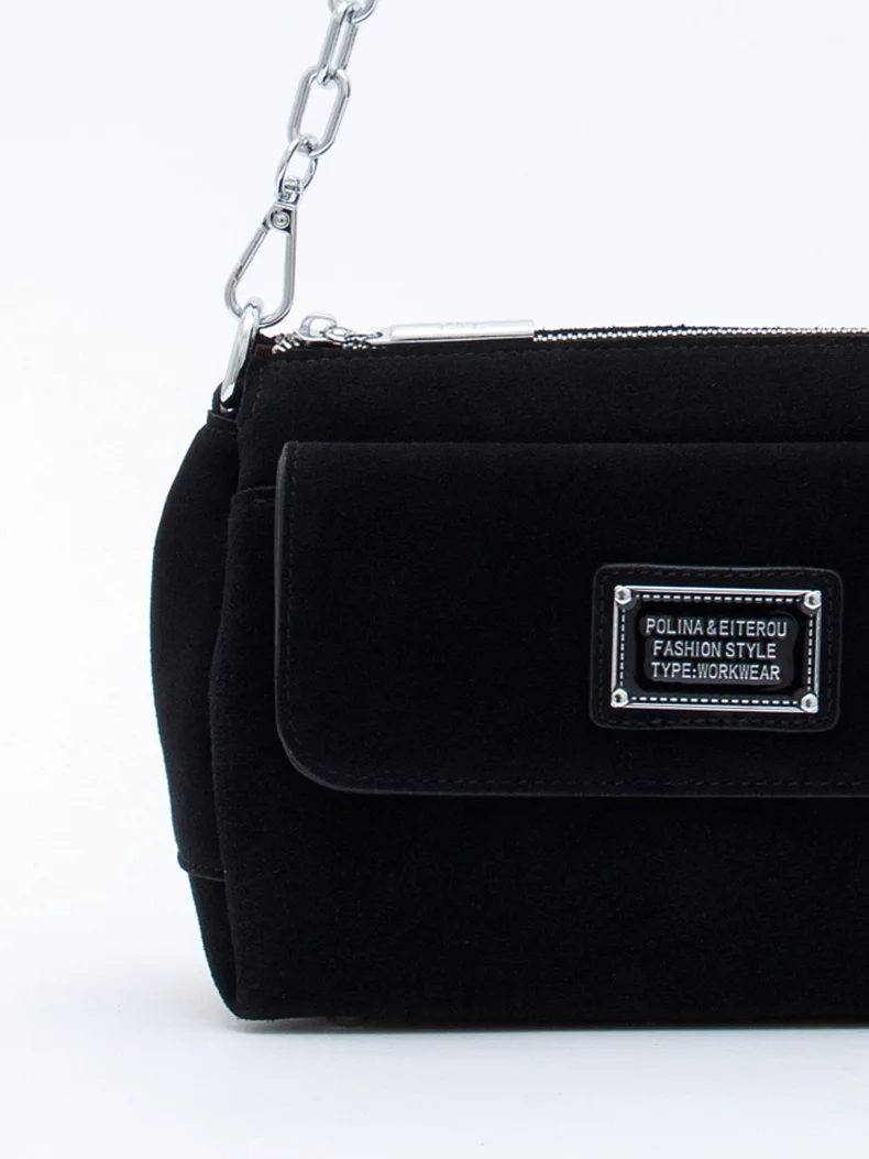 Сумка 0730CF black Polina&Eiterou