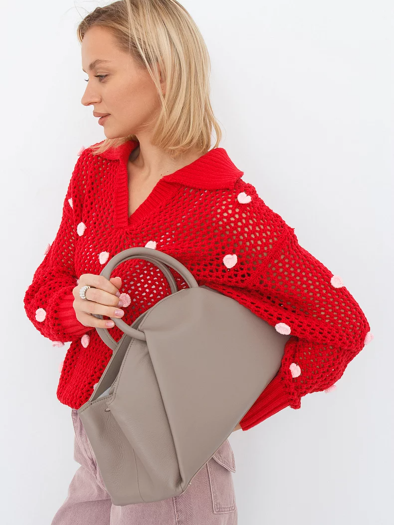 Сумка 1009M beige Polina&Eiterou