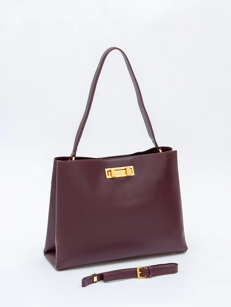 Сумка 1087M wine red Polina&Eiterou