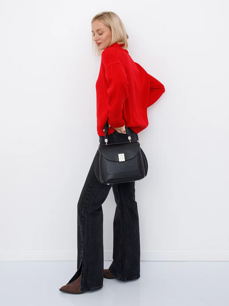 Сумка 1109-1MP black Velina Fabbiano-Safena