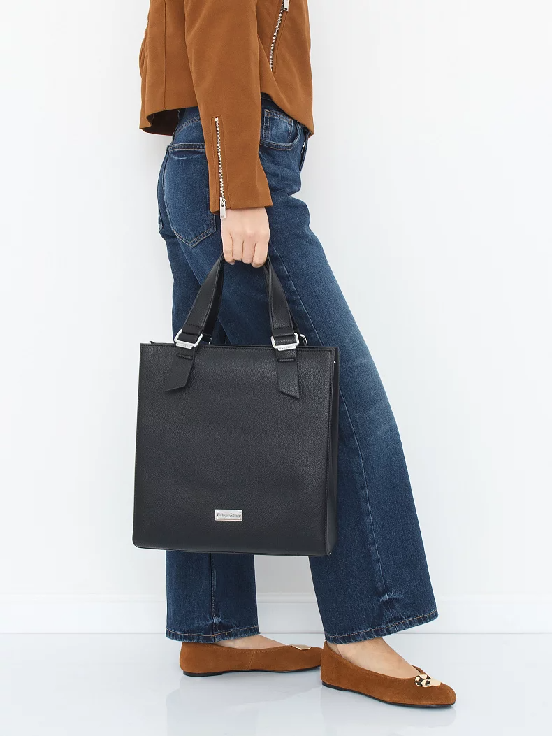 Сумка 91147-1 black Velina Fabbiana-Safenta