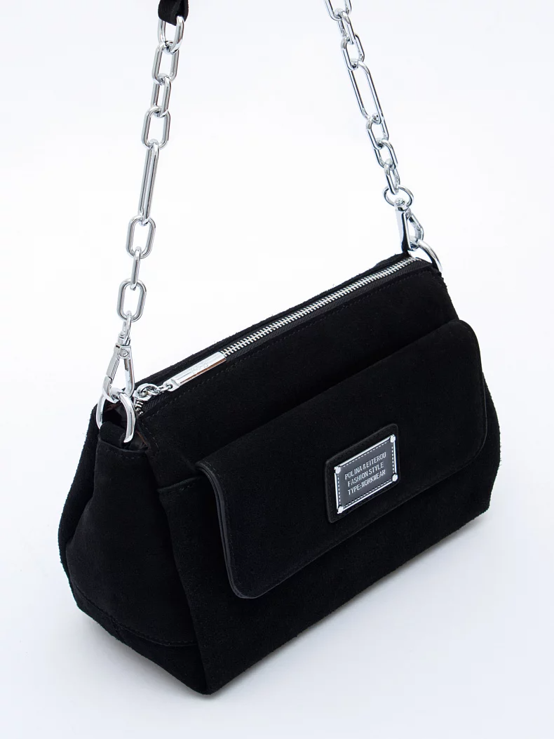 Сумка 0730CF black Polina&Eiterou