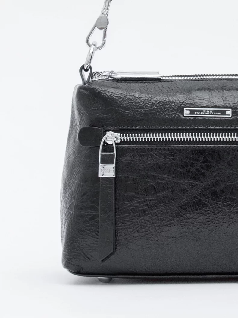 Сумка 0835CB black Polina&Eiterou