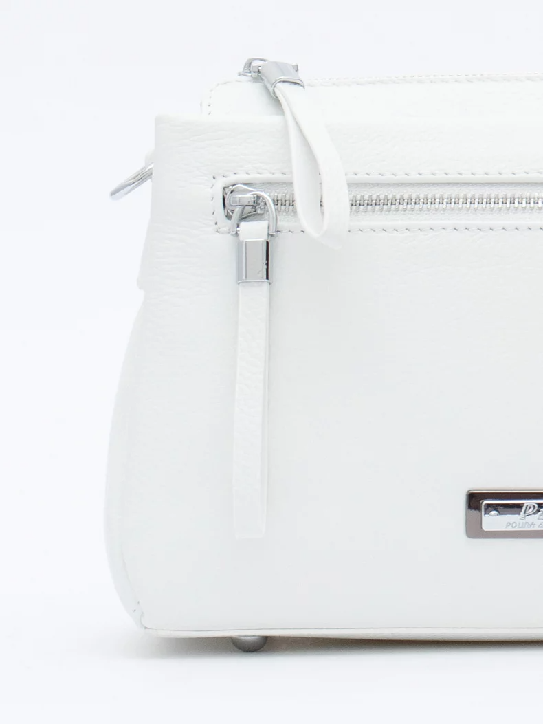 Сумка 1025CH white Polina&Eiterou