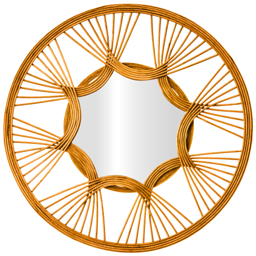 БЫЛО 2794 руб! Зеркало настенное декоративное 59*59*2 см.