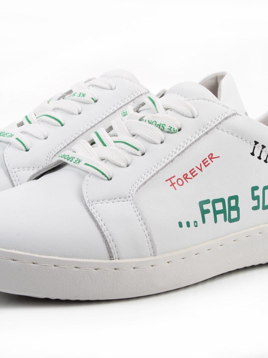 03-M17-30 WHITE Полуботинки женские (натуральная кожа)