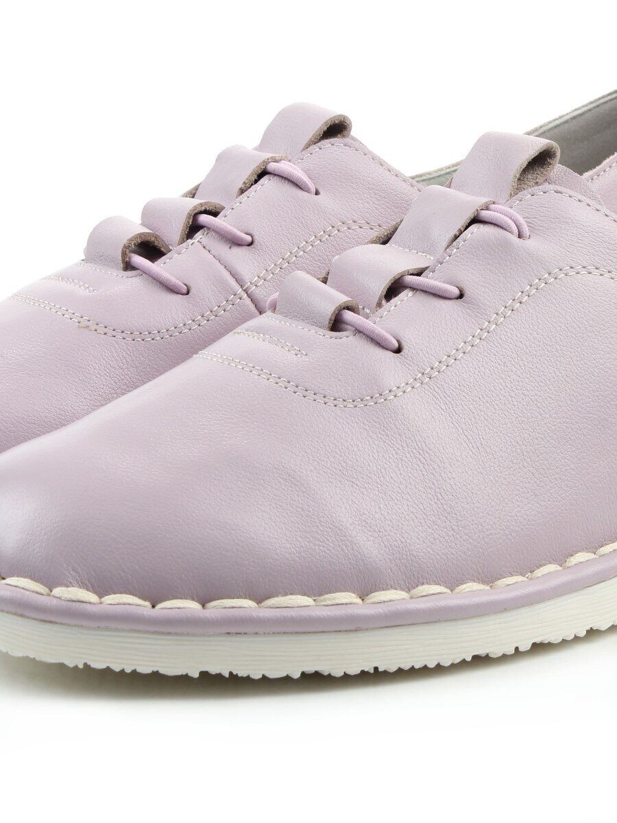 03-XKL23-039 LILAC Полуботинки женские (натуральная кожа)