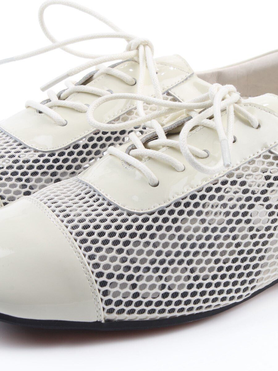 03-H17C-30NX LT. BEIGE Полуботинки женские (натуральная кожа)