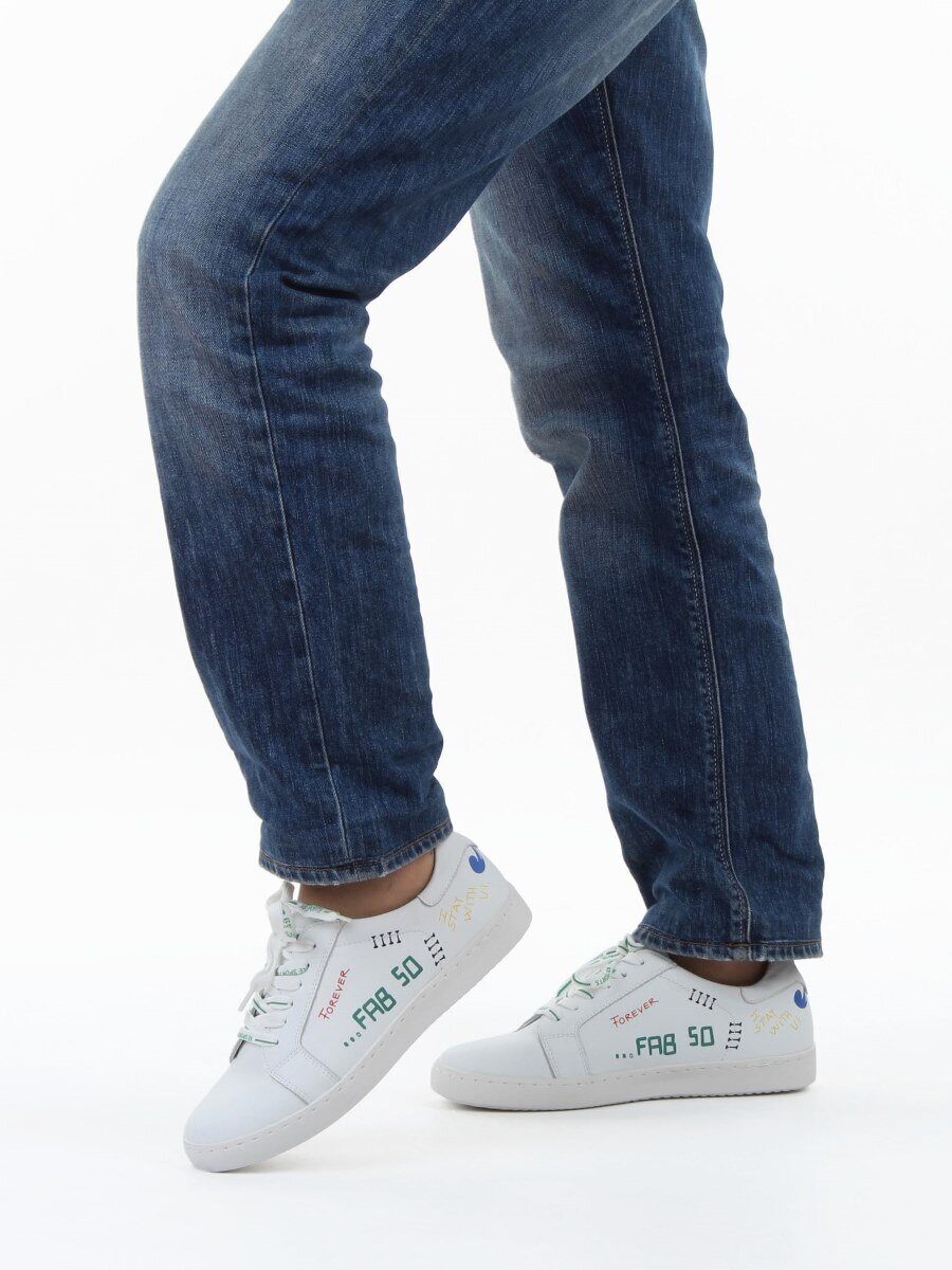 03-M17-30 WHITE Полуботинки женские (натуральная кожа)