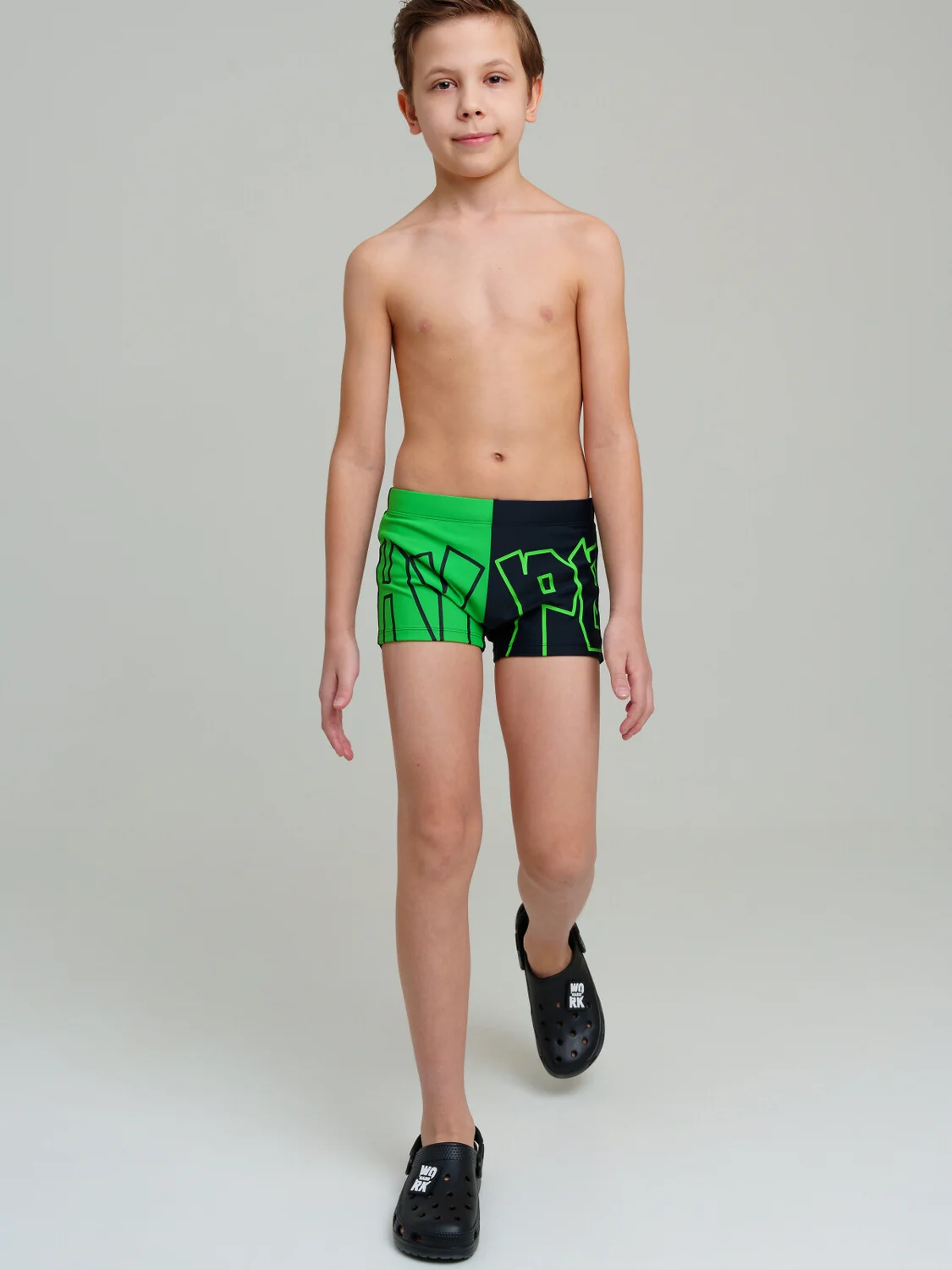 Плавки 12511255 зеленый,черный