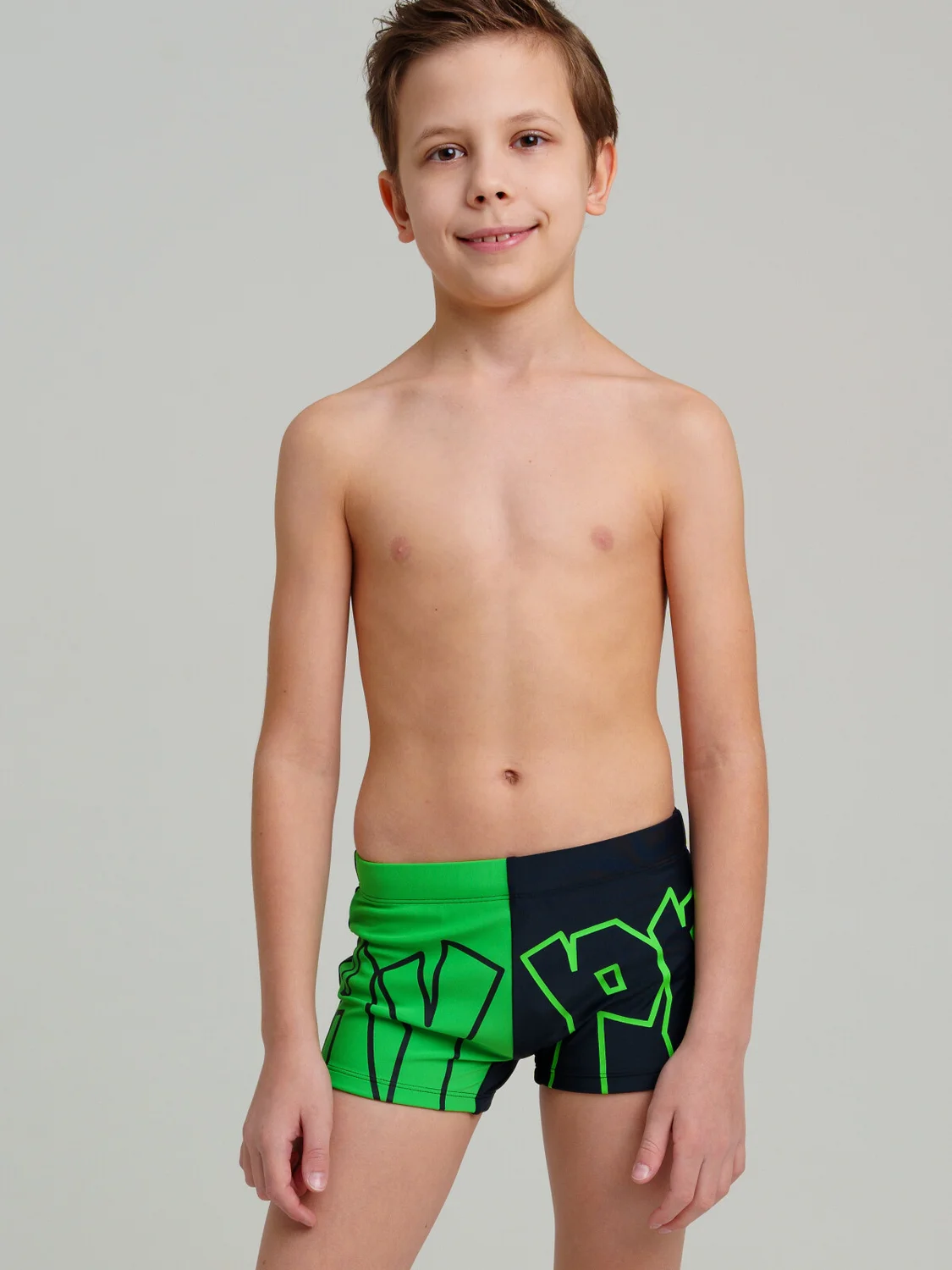 Плавки 12511255 зеленый,черный