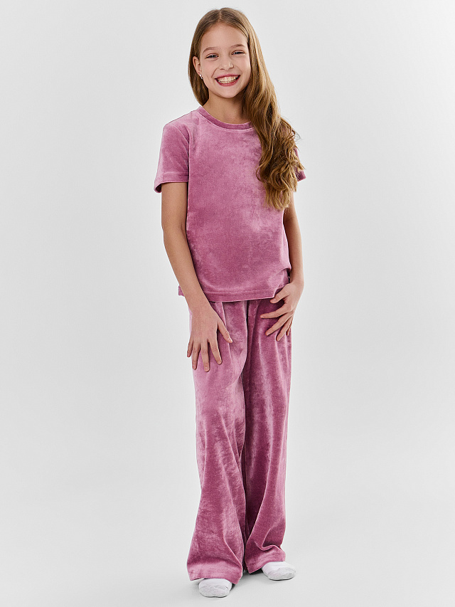 КОМПЛЕКТ ДЛЯ ДЕВОЧЕК (ДЖЕМПЕР, БРЮКИ)