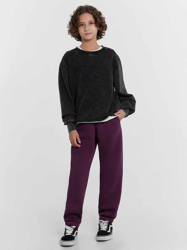 Брюки для мальчиков фиолетовые