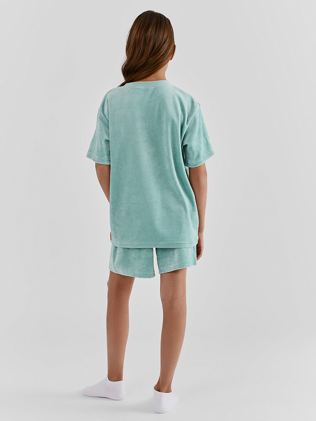 КОМПЛЕКТ ДЛЯ ДЕВОЧЕК (ДЖЕМПЕР, ШОРТЫ)